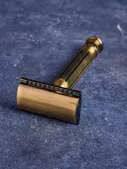 Станок для бритья Pearl L-55 Antique Brass (закрытая голова)