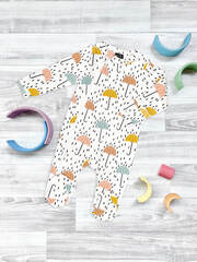 Комбинезон Mjölk Sleep and Play Зонтики