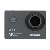 Видеорегистратор Digma FreeDrive Action 4K WiFi черный 8Mpix 2160x3840 2160p 150гр. Allwinner V3