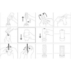 TENGA 3D Мастурбатор Polygon