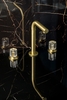 Boheme 152-MG-EL Смеситель на столешницу ELEGANTE на 3 отв. MATT GOLD