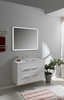 Aquanet 277509 Тумба Августа 100 (Flat) цв.белый глянец (277509)