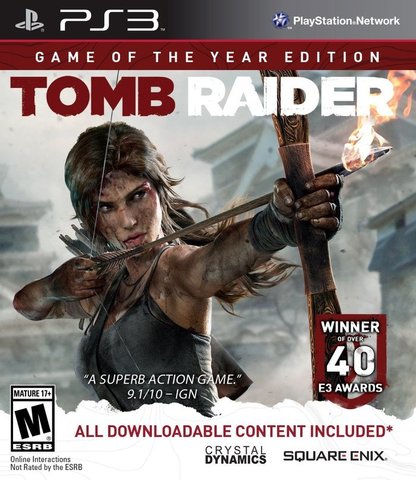 Tomb Raider - Game of the Year Edition (диск для PS3, полностью на английском языке)