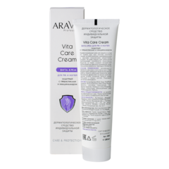 Вита-крем для рук и ногтей защитный Vita Care Cream, 100 мл, Aravia Prof