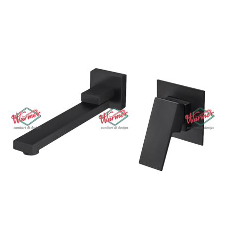 Встраиваемый смеситель для раковины Warmer Black Line 259060