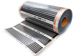 Комплект Теплый пол пленка 220Вт 1кв.м шир.0,5м инфракрасный EKF Ik-220-220/0.5-1