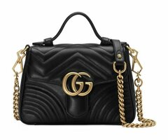 Мини-сумка женская Gucci GG Marmont черный