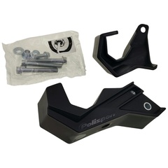 Защита вилки нижняя Yamaha YZ125/250 YZ250/450F(08-24) Черны Polisport