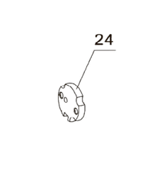 Запчасть №24 для PAG-PC84. Остов затвора