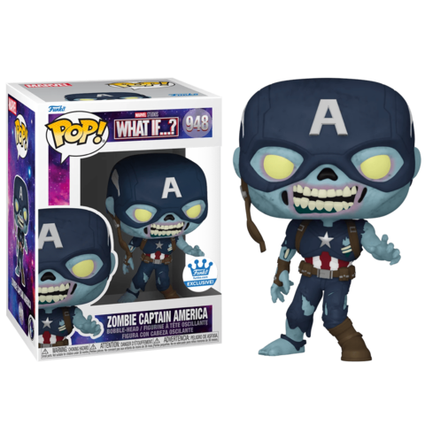 Funko POP! Marvel. What If...? Zombie Captain America (Exc) (948)