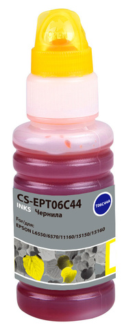 Чернила Cactus CS-EPT06C44 112Y Желтый / Yellow 70мл для Epson L6550/6570/11160/15150/15160