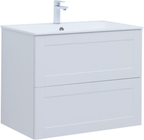 Aquanet 313234 Тумба Терра 80 цв.белый матовый (313234)