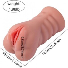 Реалистичный мастурбатор в виде вагины и половых губ Ramar