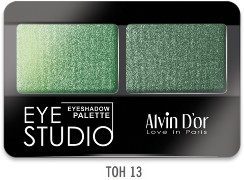 Alvin D`or AES-14 Тени для век  двойные EYE STUDIO  тон 13  5г