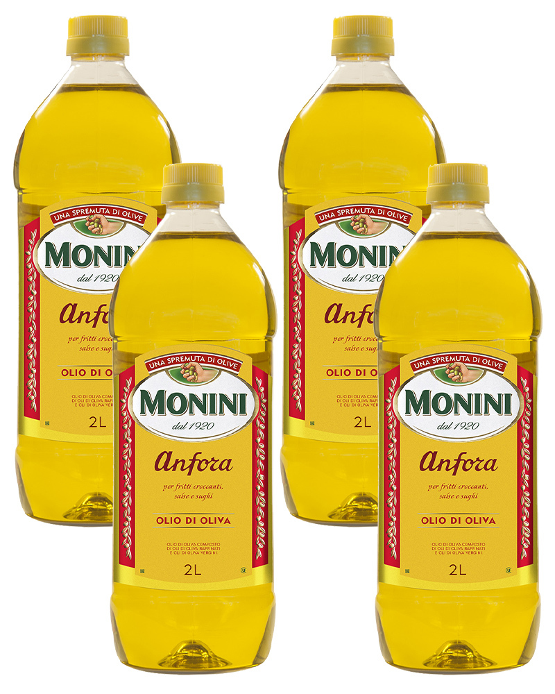 Масло оливковое Monini (пластик) 2 л. - 4 шт.