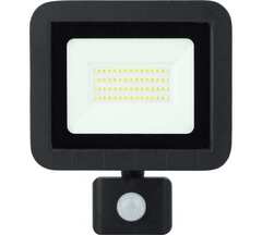 Прожектор светодиодный ЭРА LPR-041-2-65K-050 50Вт 4000Лм 6500К с датчиком движения регулируемым, Б0043587