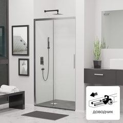 RGW 34121216-11 Душевая дверь RGW LE-12 Хром Прозрачное фото