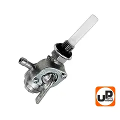 Краник топливный UNITED PARTS М10 выход влево, 168/170F, 173-192F, GX160-390