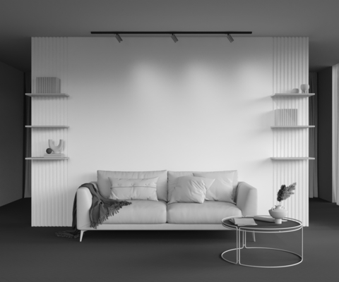 Однофазный трековый светильник Maytoni Calipso TR218-1-GU10-BS