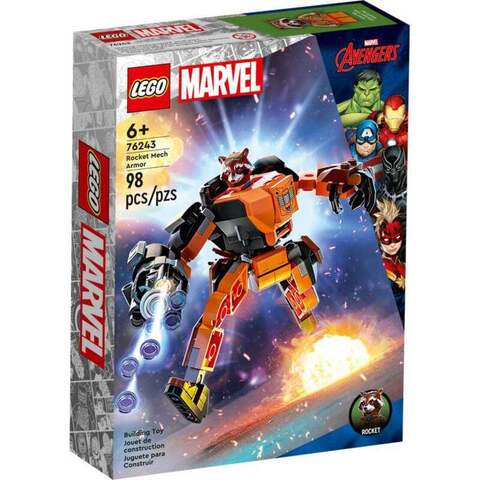 Lego konstruktor Marvel 76243 Rocket Mech Armor