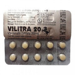 Препарат для усиления потенции и продления полового акта Vilitra 20 mg (10 шт.)