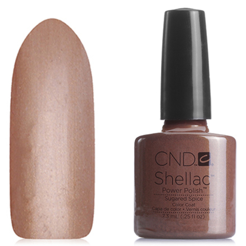 Гель лак CND Shellac Sugared Spice купить за 900 руб