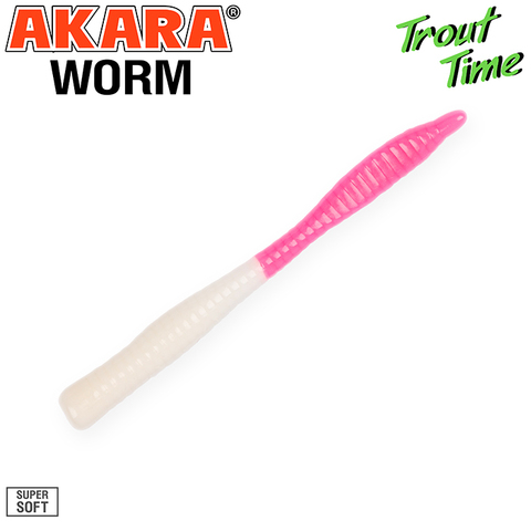 Силиконовая приманка Akara Trout Time WORM 3 Cheese 457 (10 шт.)