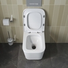 BelBagno BB5171CH-TOR/SC DUE-TOR Унитаз подвесной, безободковый, с системой смыва "Торнадо", с сиденьем soft close, BB5171CH-TOR/SC