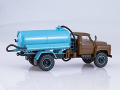 GAZ-53A Cesspool truck ANM-53 khaki blue 1:43 Start Scale Models (SSM)