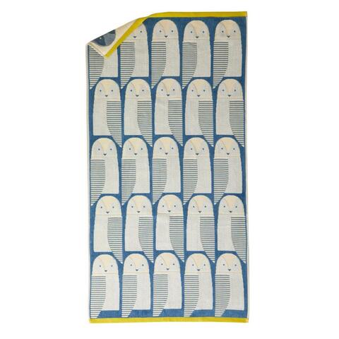 Полотенце 50х90 Blanc des Vosges Grand Duc Glacier голубой