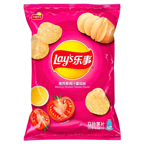 Чипсы Lay's Mexican Chicken Tomato Flavor (70 гр)