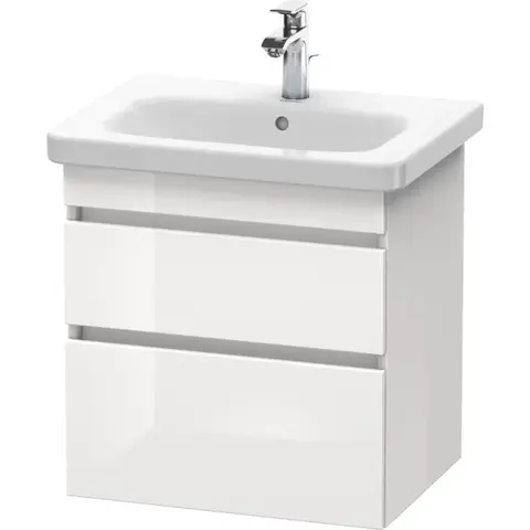 Duravit Durastyle DS648002222 Тумба под раковину, Duravit, Durastyle, ширина, мм-580, глубина, мм-448, высота, мм-610, тип установки-подвесной, форма мебели-прямоугольная, раковина-необходимо заказать, вырез под раковину-один, форма раковины-прямоуго