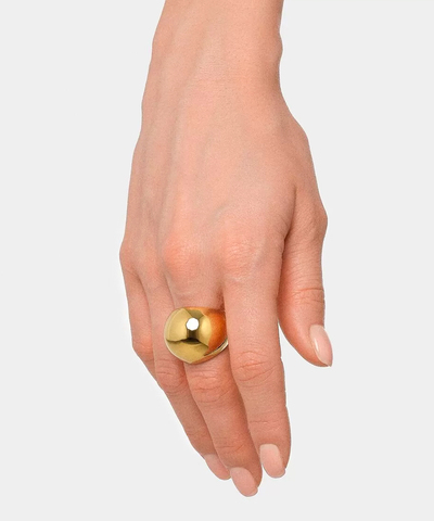 Кольцо BOWL GOLD