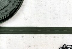 Резинка перфорированная, ш. 2 см, пр-во Беларусь, хаки