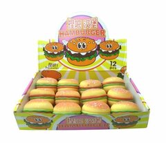 Антистресс с Гелем, Большой Гамбургер, в уп 12шт. цена за шт.