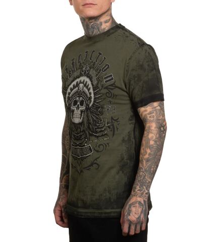 Affliction | Футболка мужская Lunar Dust Tee A27871 слева
