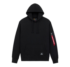 Толстовка Alpha Industries Utility Pocket Hoodie Black (Черный)