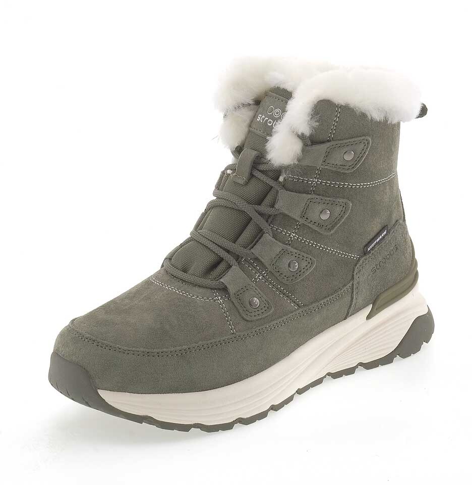 Ботинки женские STROBBS F8487-19 зеленые