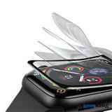 Baseus 0.3mm Full-screen Curved Tempered Film 44mm for AP Watch 4 Black SGAPWA4-B01