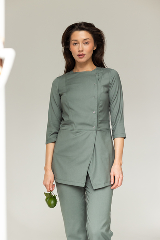 Блуза женская м272 liberty комфорт шалфей