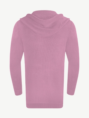 Кардиган с капюшоном из экохлопка