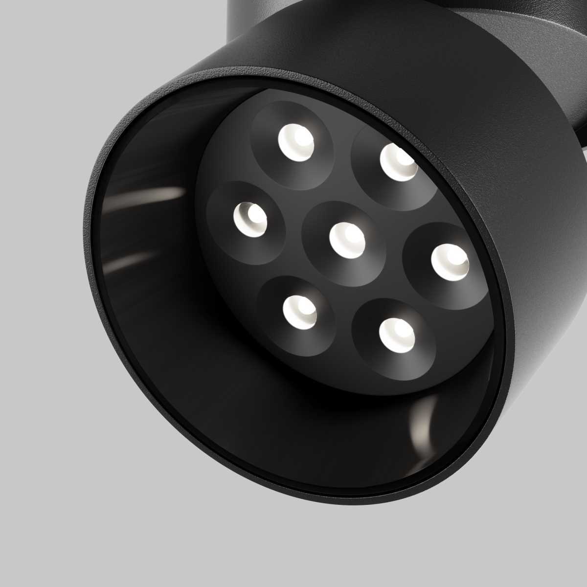 Трековый светодиодный светильник Maytoni Technical Alfa TR199-3-15W4K-M-B