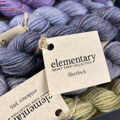 Набор носочной пряжи Elementary Scrappy, 130 г (13 цветов по 10 г)