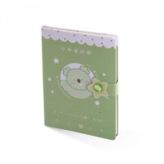 
          Записная книжка 12,5 см * 17,5 см , 7БЦ, Alingar, ламинация (soft touch), клапан на магн со стразой, 95л., комбинир. внутр. блок, "Веселая коала"