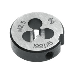 Плашка М 2,5х0,45 DINEN22568 115CrV3 6g 16х5мм Bucovice(CzTool) 210025