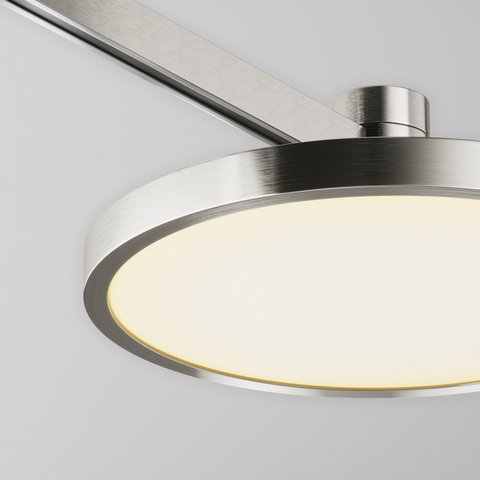 Магнитный трековый светильник Maytoni Flarity Plato TR153-1-10W3K-PT