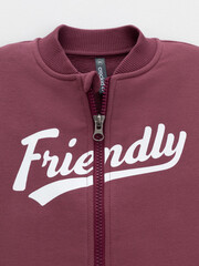 жакет  для мальчика  КР 302909/коричневый 1614 к630