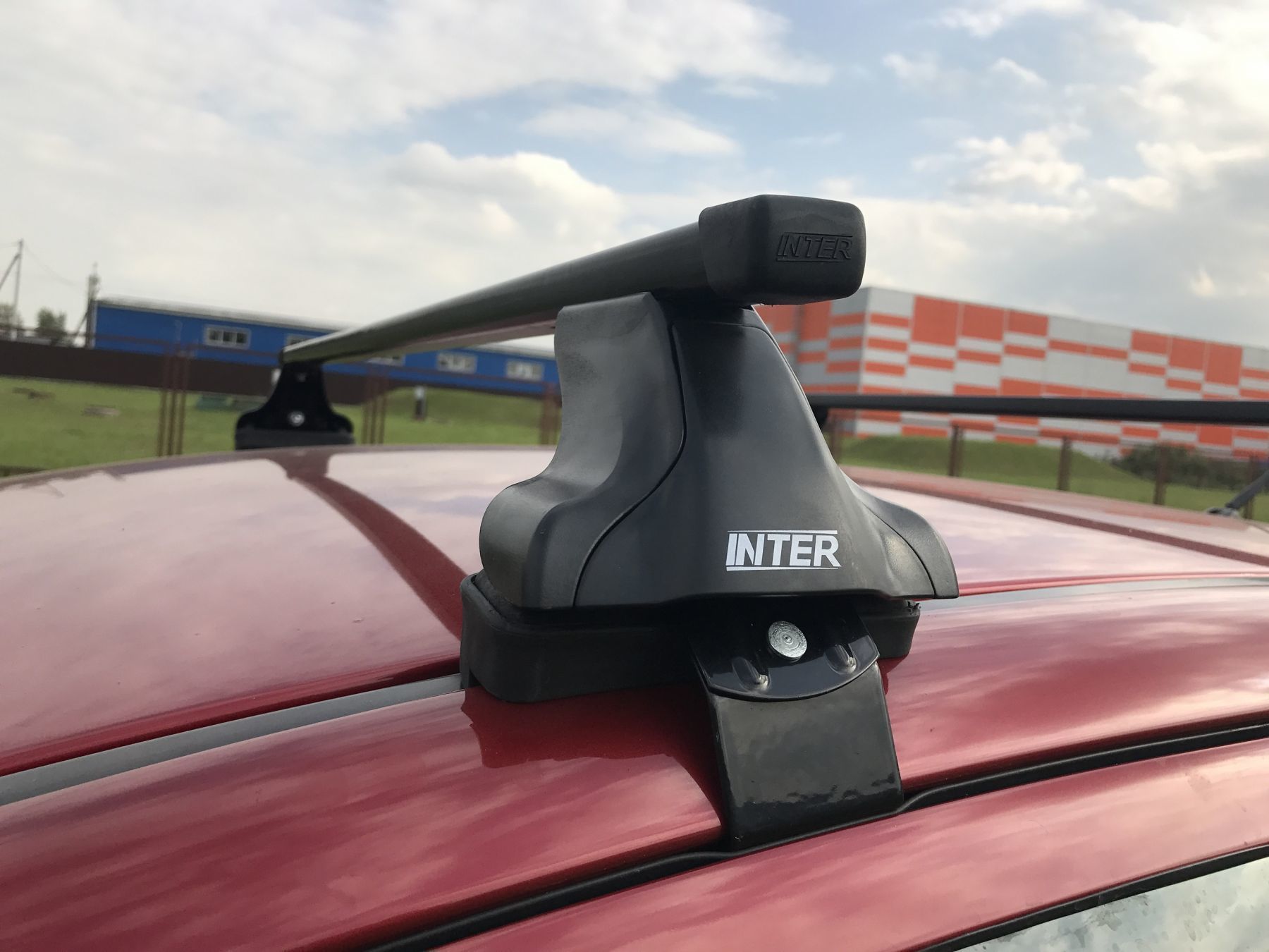 Установка багажника на Nissan X-Trail t31 с фонарями – магазин багажников баштрен.рф