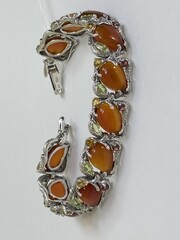 Тамарикс (серебряный браслет)