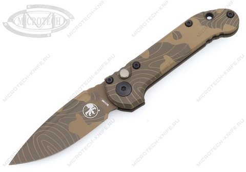Нож Microtech LUDT 1135S-1TPBNCS-Z4 Topographic Badlands 